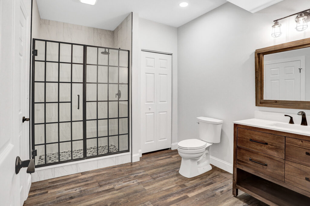 Finished Basement Bathroom