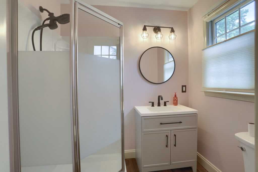 Renovated Bathroom With Shower